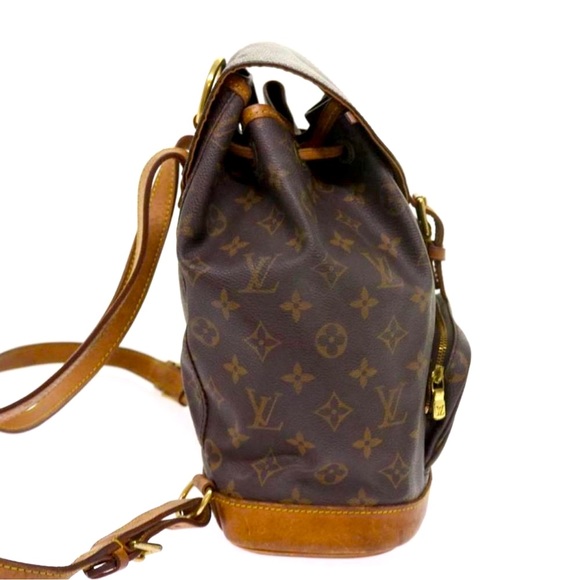Authentic LOUIS VUITTON Monogram Montsouris PM Backpack - Picture 5 of 16